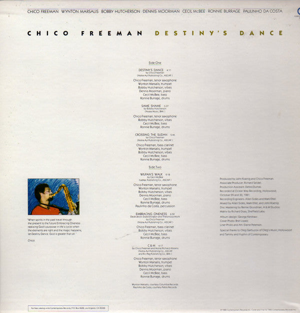 Release: Destiny's Dance-Vinyl-US-None-S-14008-19479058