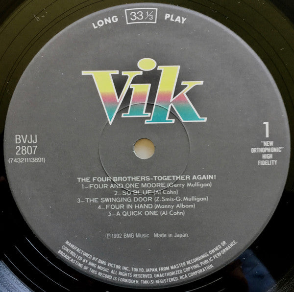 The Four Brothers .... Together Again !