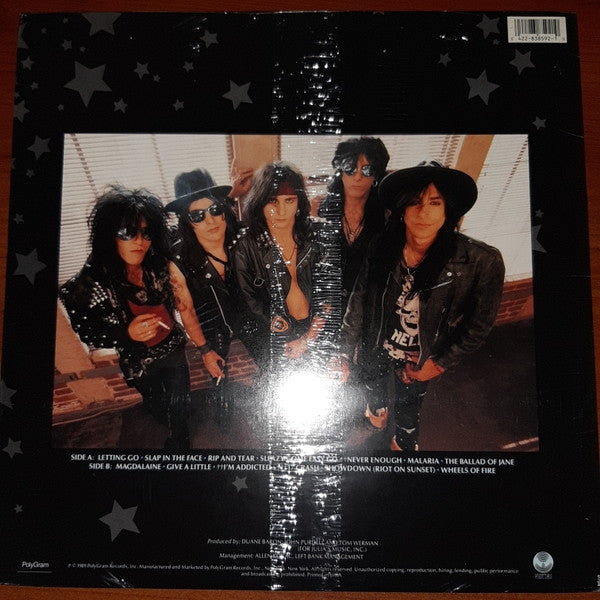 Release: Cocked & Loaded-Vinyl-US-1989-838 592-1, 422 838 592-1-13588815