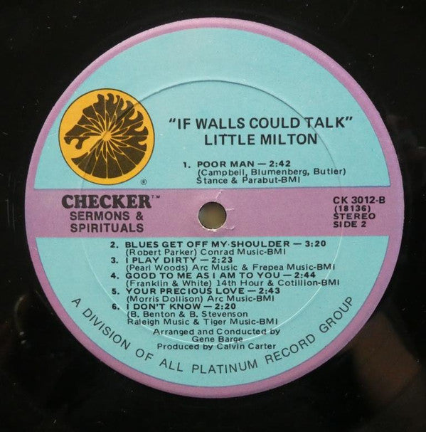 Master Release: If Walls Could Talk by Little Milton