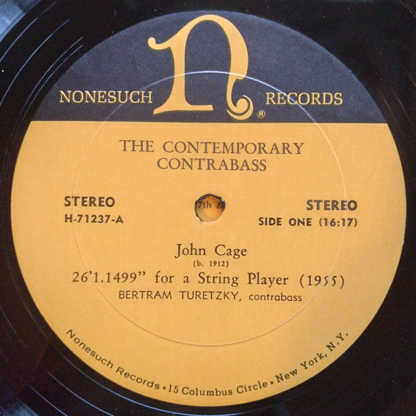 The Contemporary Contrabass