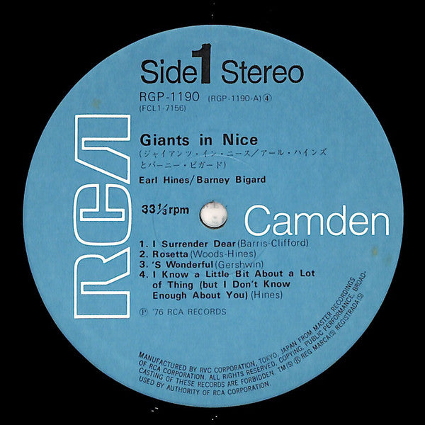 Giants In Nice