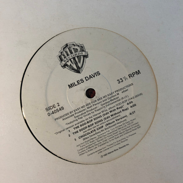 Master Release: The Doo-Bop Song by Miles Davis
