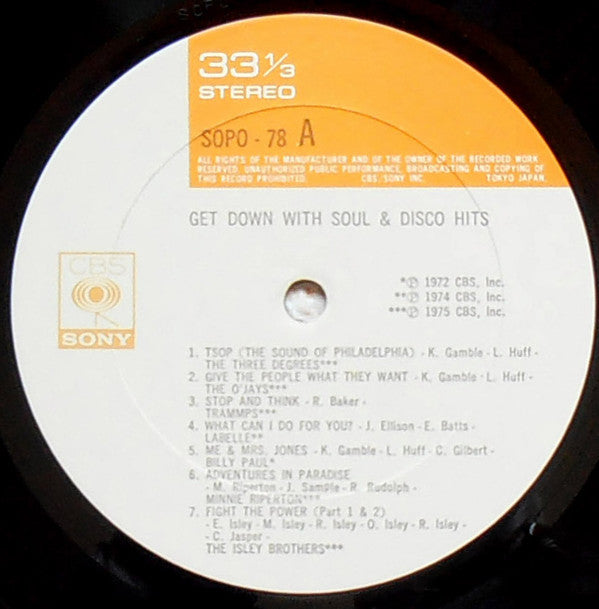 Get Down With Soul & Disco Hits Vol.2