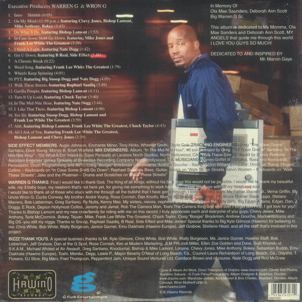 Master Release: In The Mid-Nite Hour by Warren G