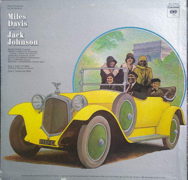 Release: Jack Johnson (Original Soundtrack Recording)-Vinyl-US-1977-PC 30455, KC 30455, 30455-12910722