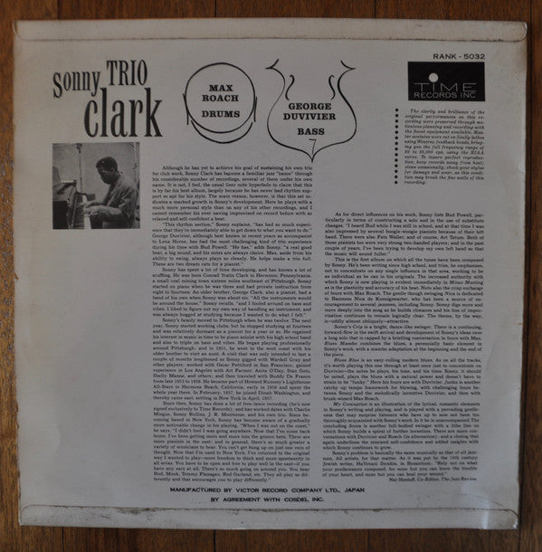 Sonny Clark Trio