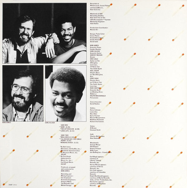 Master Release: One On One by Bob James