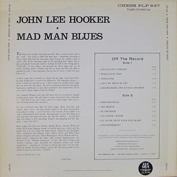 Mad Man Blues