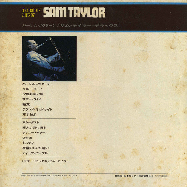 The Golden Hits Of Sam Taylor