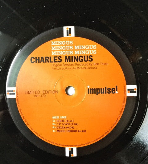 Release: Mingus Mingus Mingus Mingus Mingus-Vinyl-US-1995-IMP-170-2021631