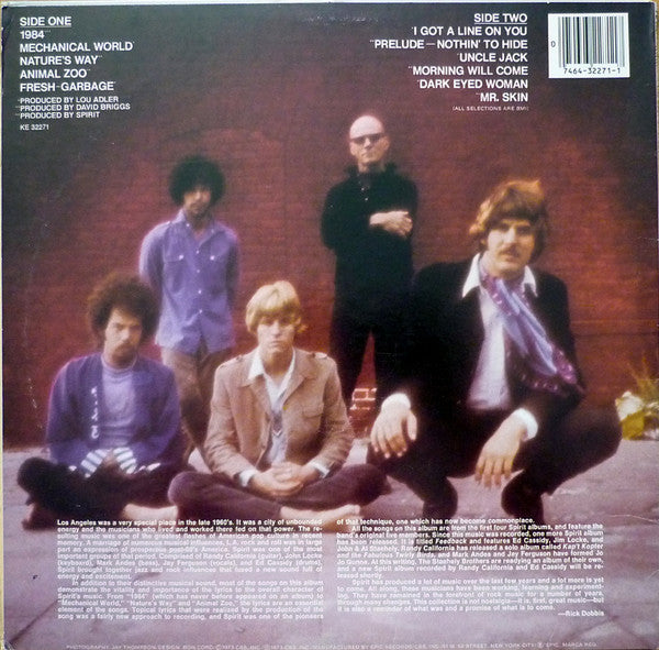 Release: The Best Of Spirit-Vinyl-US-None-32271, KE 32271, PE 32271-9705439