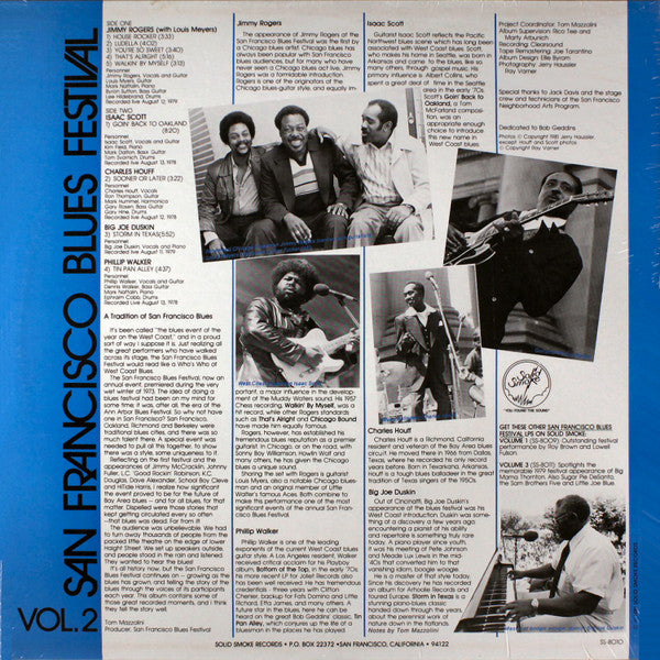San Francisco Blues Festival Vol. 2
