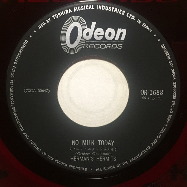 There's A Kind Of Hush / No Milk Today