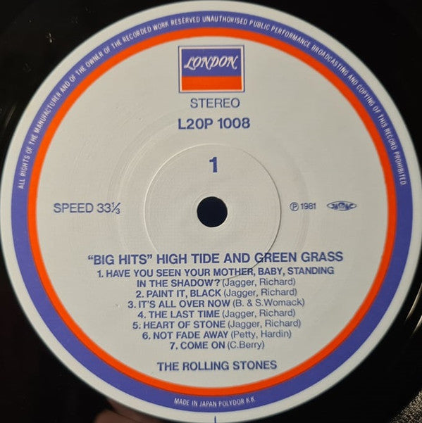 Big Hits (High Tide And Green Grass)