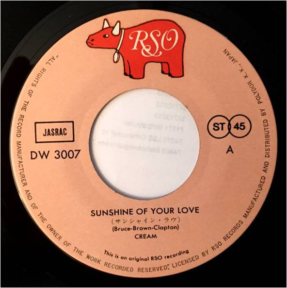 Sunshine Of Your Love