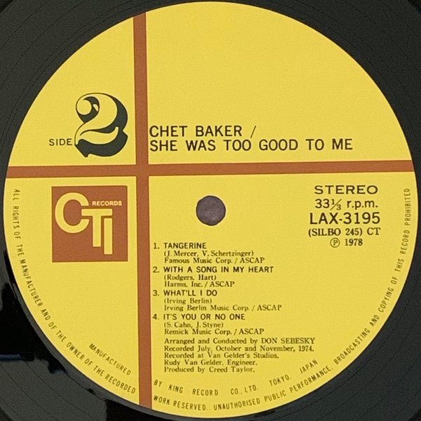 She Was Too Good To Me