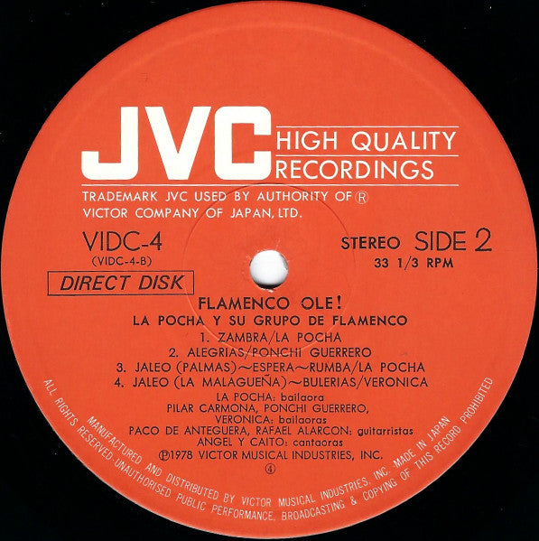 Flamenco Ole! = フラメンコ・オーレ!