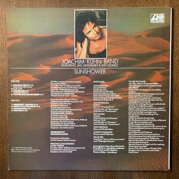 Release: Sunshower-Vinyl-Japan-1978-P-10568A-8670404