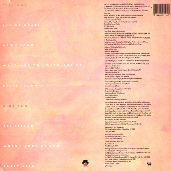Release: Inside Moves-Vinyl-US-1984-60318-1-1635685
