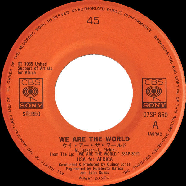 We Are The World