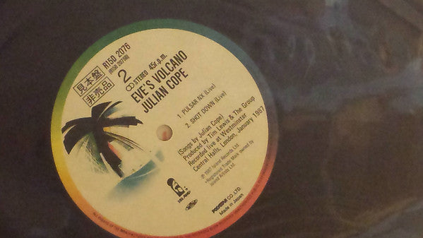 Release: Eve's Volcano 'Covered In Sin'-Vinyl-Japan-1987-R15D-2076, R15D-2076-8945546