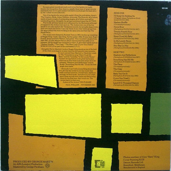 Release: The Ultimate Action-Vinyl-UK-None-ED 101-4200965