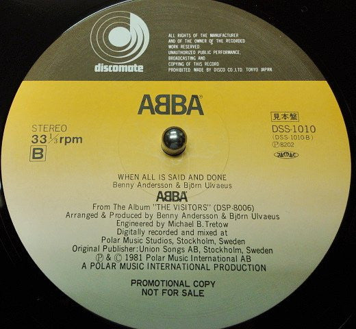 Head Over Heels / When All Is Said And Done