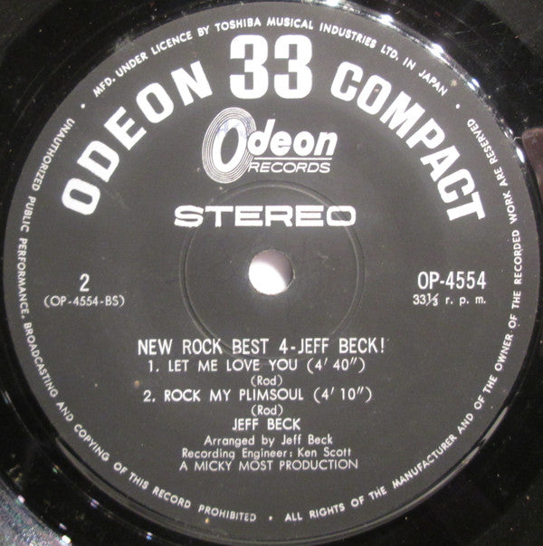 New Rock Best 4 - Jeff Beck!