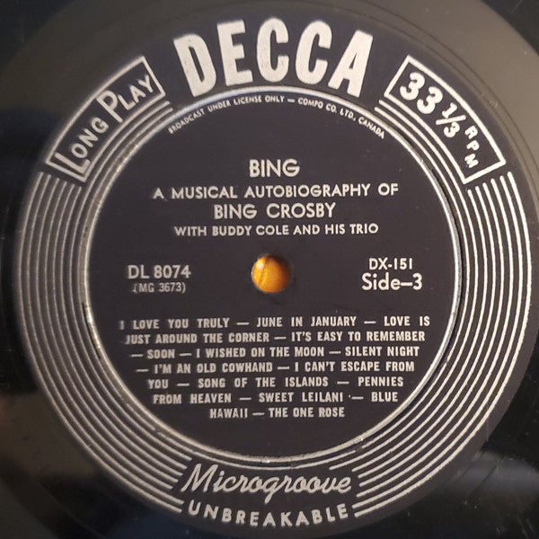 Bing: A Musical Autobiography