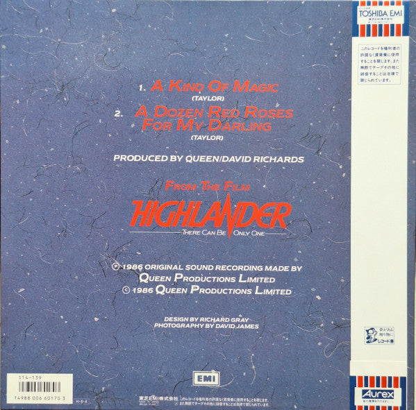 Release: A Kind Of Magic-Vinyl-Japan-1986-S14-139-2138611