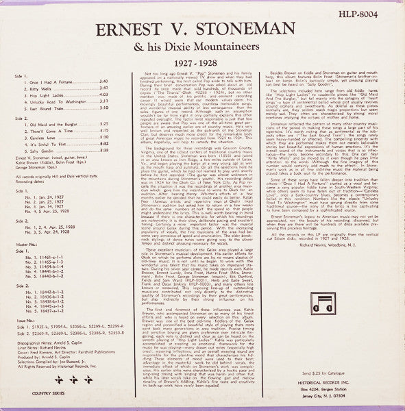 Release: Unknown Release-Vinyl-US-1968-HLP 8004-3425093