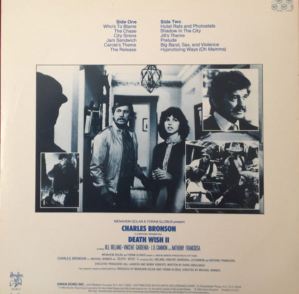 Release: Death Wish II (The Original Soundtrack)-Vinyl-US-1982-SS 8511-1619926