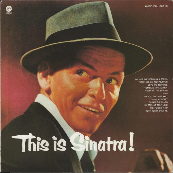 Release: This Is Sinatra!-Vinyl-Japan-1975-ECJ-50018-8635309
