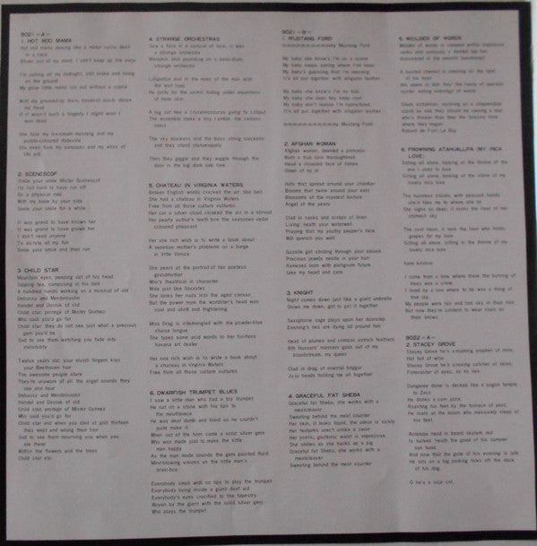 Prophets, Seers & Sages, The Angels Of The Ages / My People Were Fair And Had Sky In Their Hair... But Now They're Content To Wear Stars On Their Brows