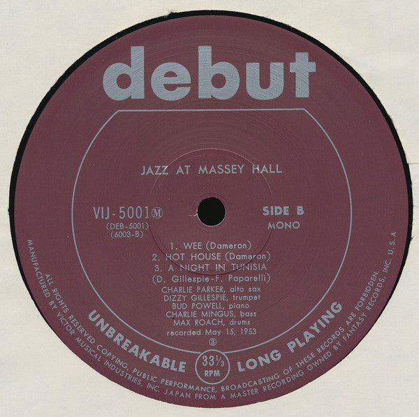 Jazz At Massey Hall