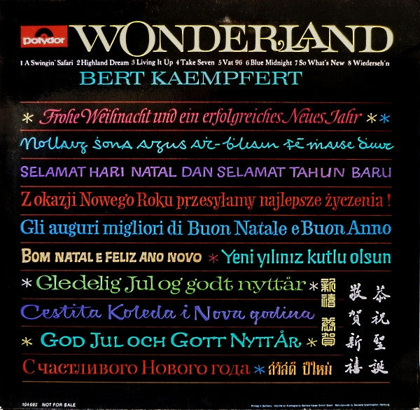 Release: Wunderland-Vinyl-Germany-1967-104 692-3148997