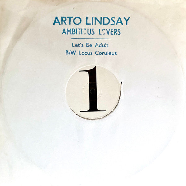 Master Release: Let's Be Adult by Arto Lindsay
