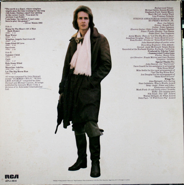 Release: Wingless Angels-Vinyl-US-1975-APL1-0816, APL1-0816-4856994