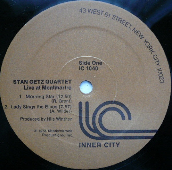Stan Getz Gold  ..." Happy 50th Stan" - A Celebration, Live At Montmartre