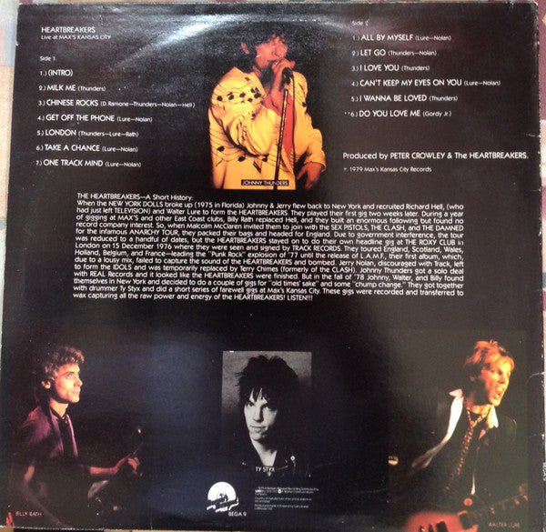 Master Release: Live At Max's Kansas City by The Heartbreakers (2)