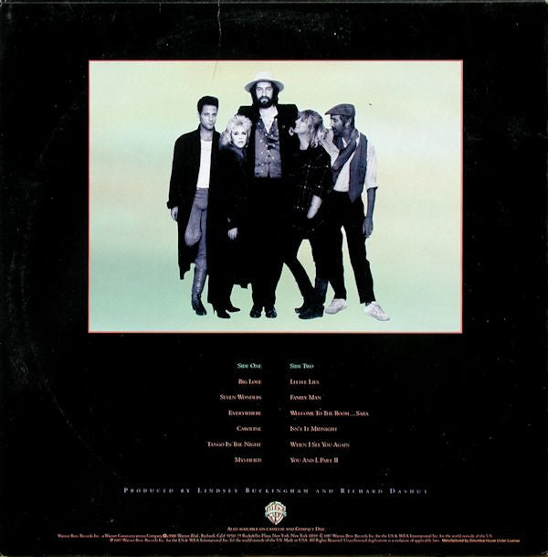 Release: Tango In The Night-Vinyl-US-1987-9 W1-25471, 1-25471-4659309