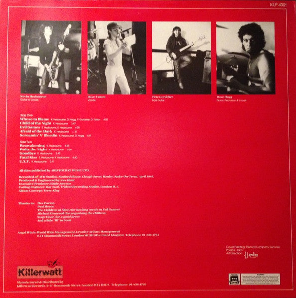 Master Release: Screamin' N' Bleedin' by Angel Witch