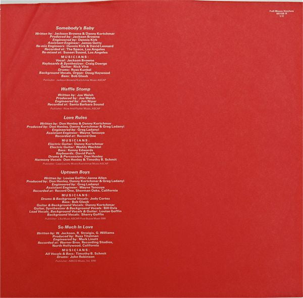 Fast Times At Ridgemont High • Music From The Motion Picture