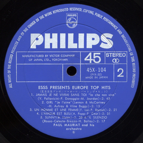 ESSS Presents Europe Top Hits