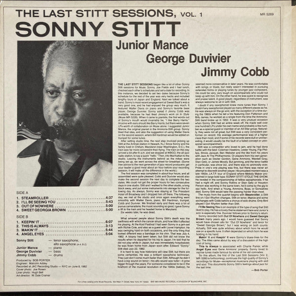The Last Stitt Sessions, Vol. 1