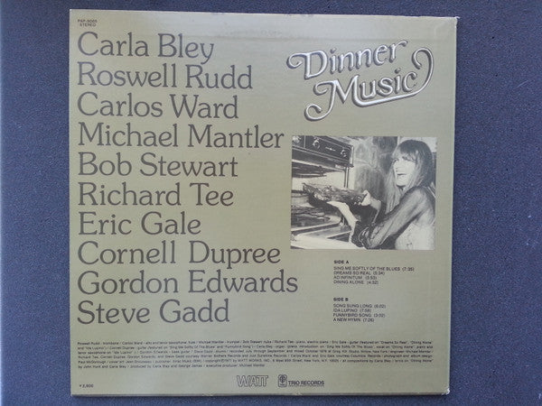 Master Release: Dinner Music by Carla Bley