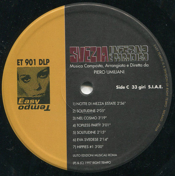 Svezia, Inferno E Paradiso (The Original Complete Motion Picture Soundtrack)