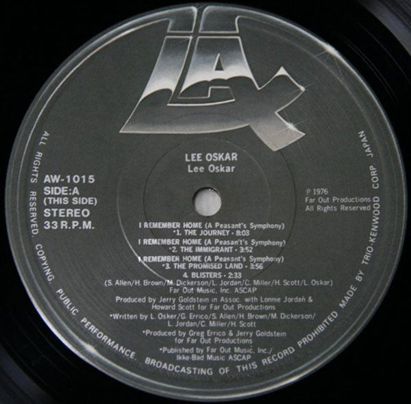 Lee Oskar = 約束の旅