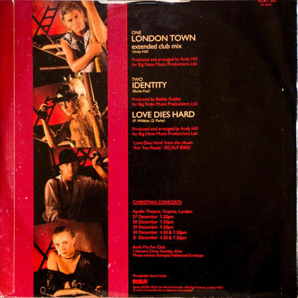 Master Release: London Town by Bucks Fizz